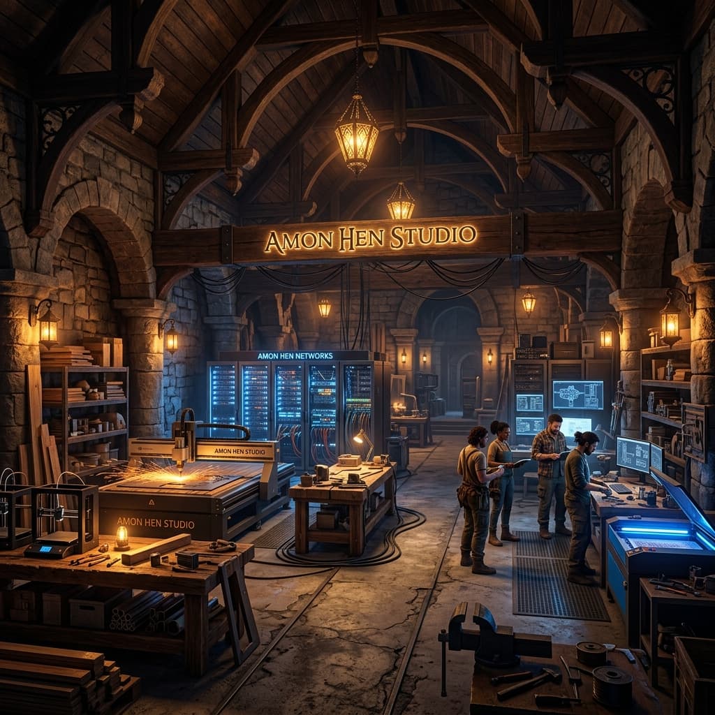Justin at the Forge